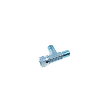 Trójnik hydrauliczny 1/4" BSP z nakrętką z boku - ABB 1/4"-1/4"-1/4"