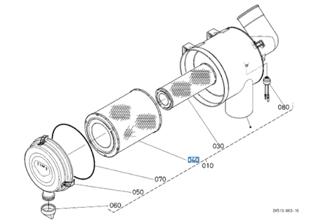Filtr powietrza Kubota 3P30011220