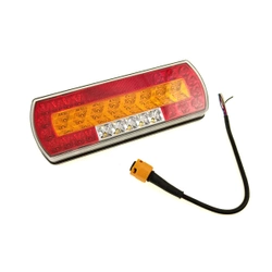 Lampa zespolona tylna lewa z kierunkowskazem dynamicznym LED 12-24V DF-TRS012L