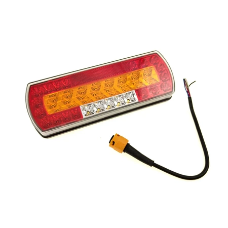 Lampa zespolona tylna lewa z kierunkowskazem dynamicznym LED 12-24V DF-TRS012L