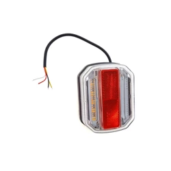 Lampa zespolona tylna lewa LED dynamicznym kierunkowskazem 12-24V TT Technology TT.12018L