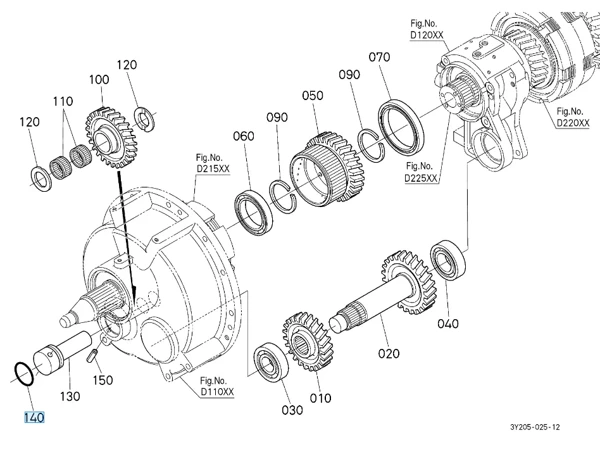 Oring Kubota 0481650350