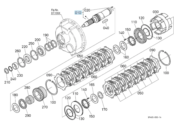 Oring Kubota 3F75023280